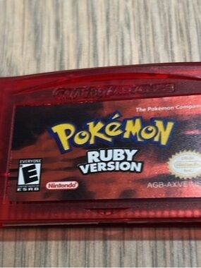 Pokémon ruby for Game Boy advance